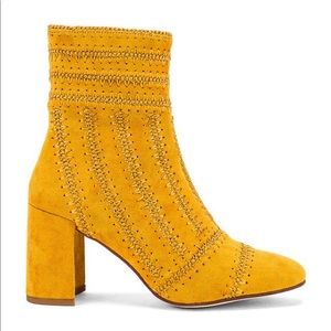 Grateful Bootie in Mustard - Jeffrey Campbell